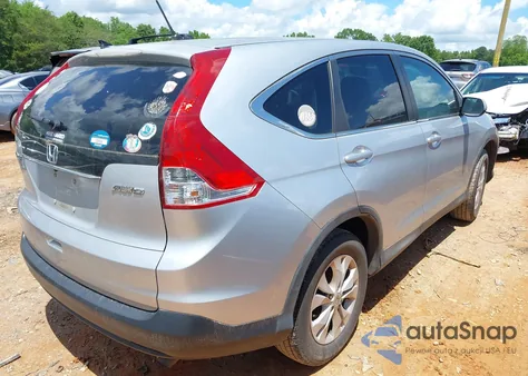 2013 Honda Cr-V Ex z USA, uszkodzony, nr VIN 2HKRM4H54DH678651